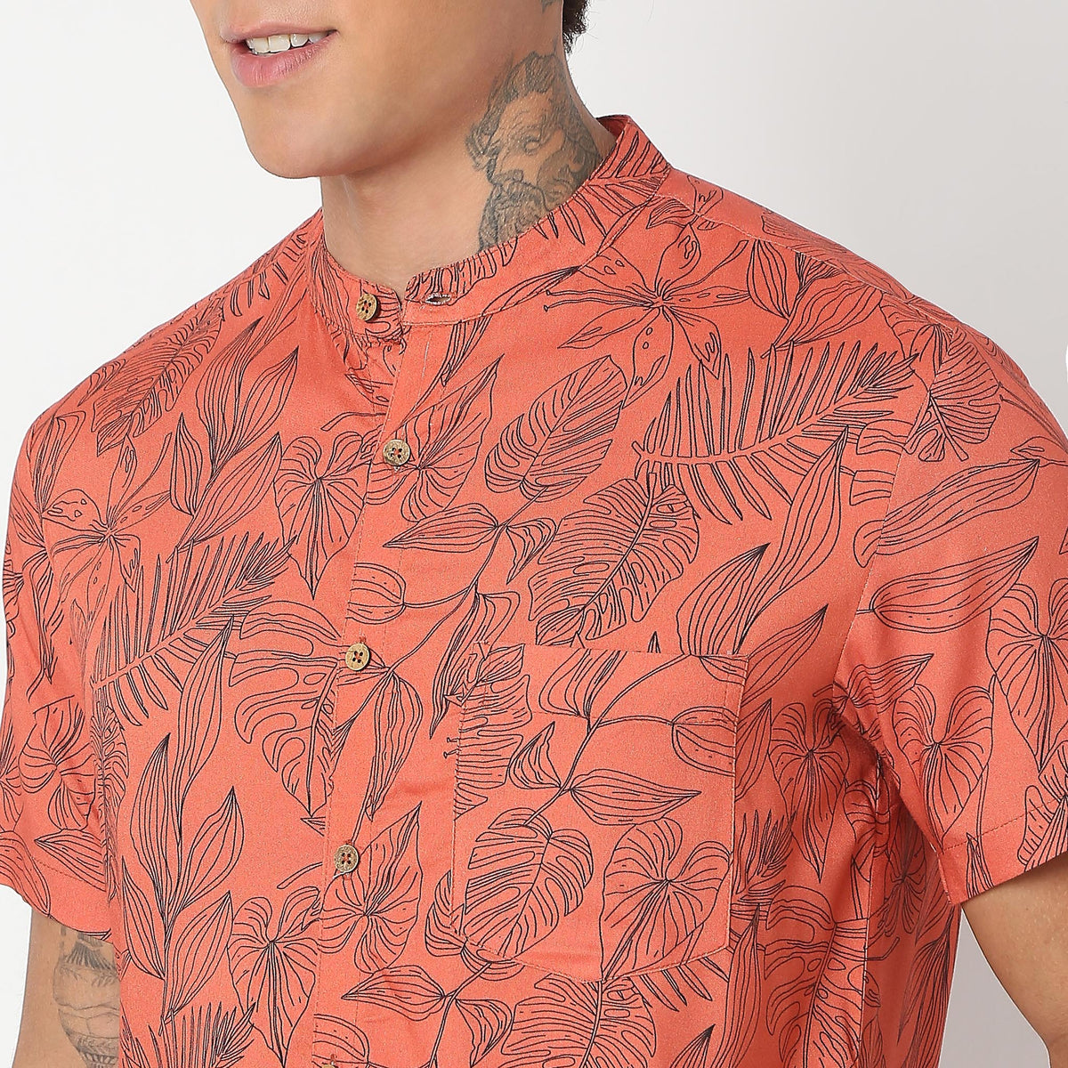 Regular Fit Printed Shirt