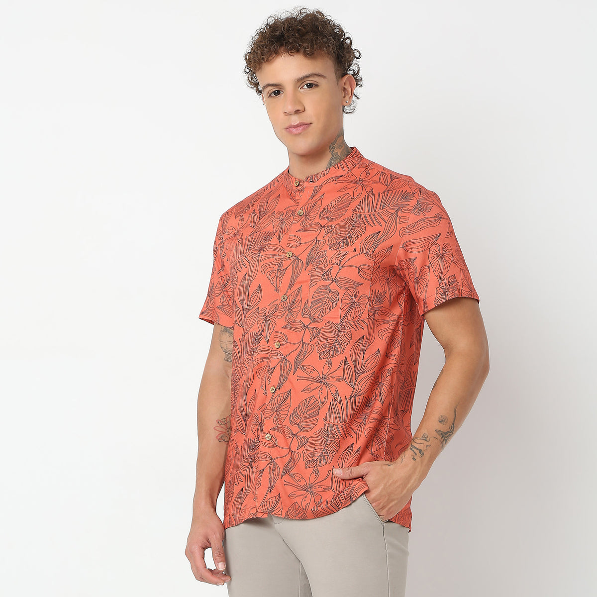 Regular Fit Printed Shirt