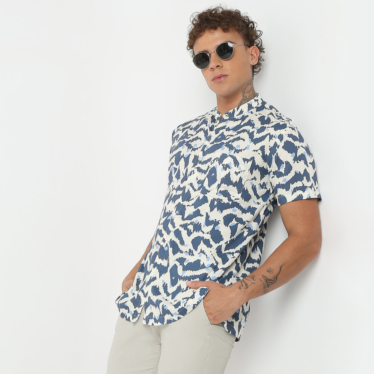 Regular Fit Printed Shirt