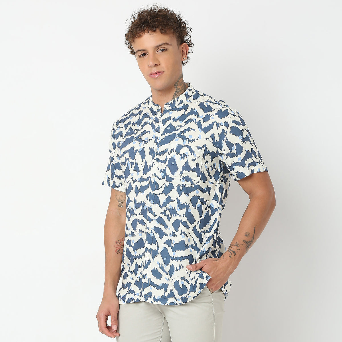 Regular Fit Printed Shirt