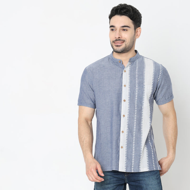 Regular Fit Striped Shirt