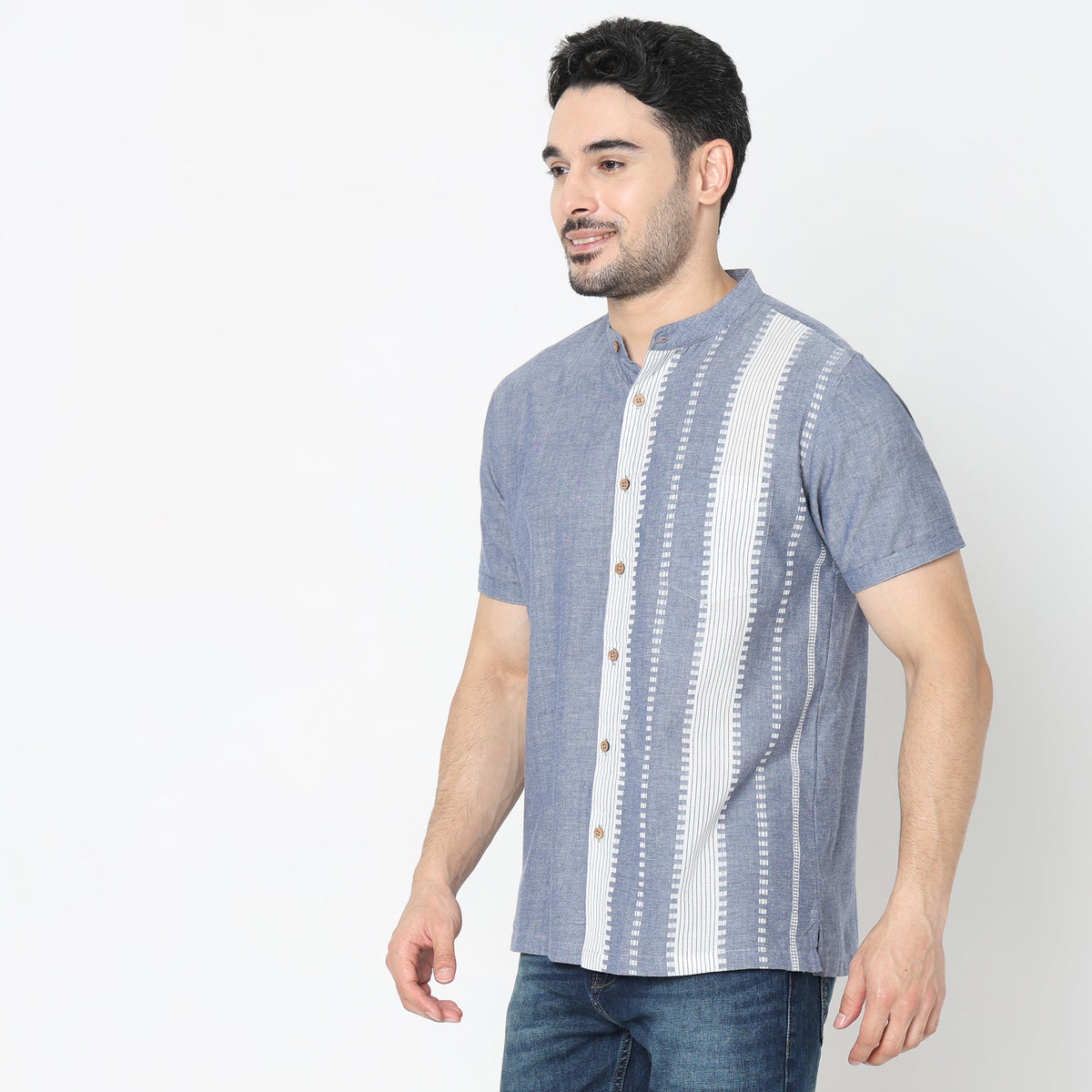 Regular Fit Striped Shirt