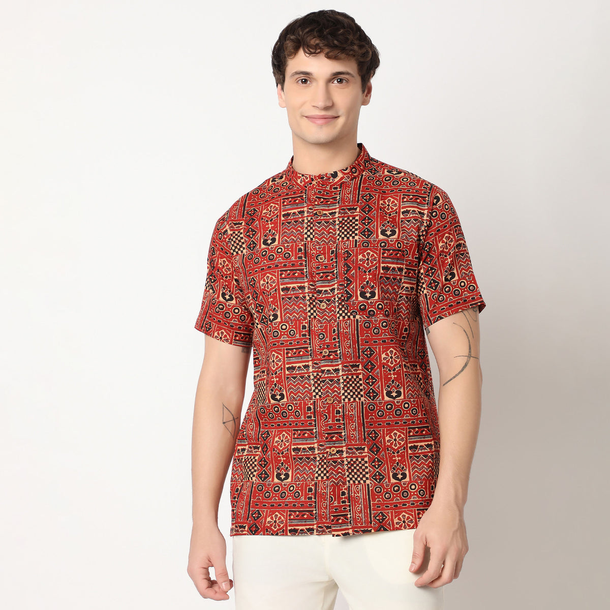 Regular Fit Printed Shirt