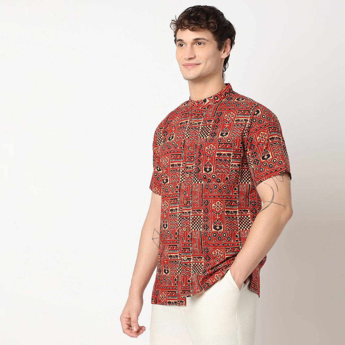 Regular Fit Printed Shirt