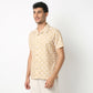 Relaxed Fit Digital Print Camp Collar Shirt