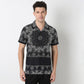 Relaxed Fit Cuban Block Print Shirt