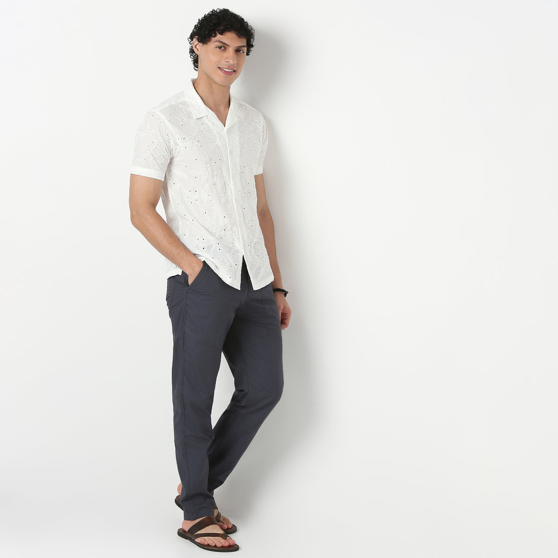 Cuban Schiffli Artistry Shirt 