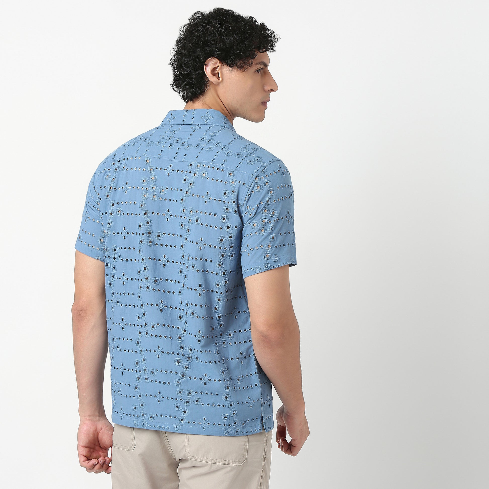 Cuban Schiffli Artistry Shirt 