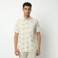Regular Fit Printed Shirt Collar Shirt