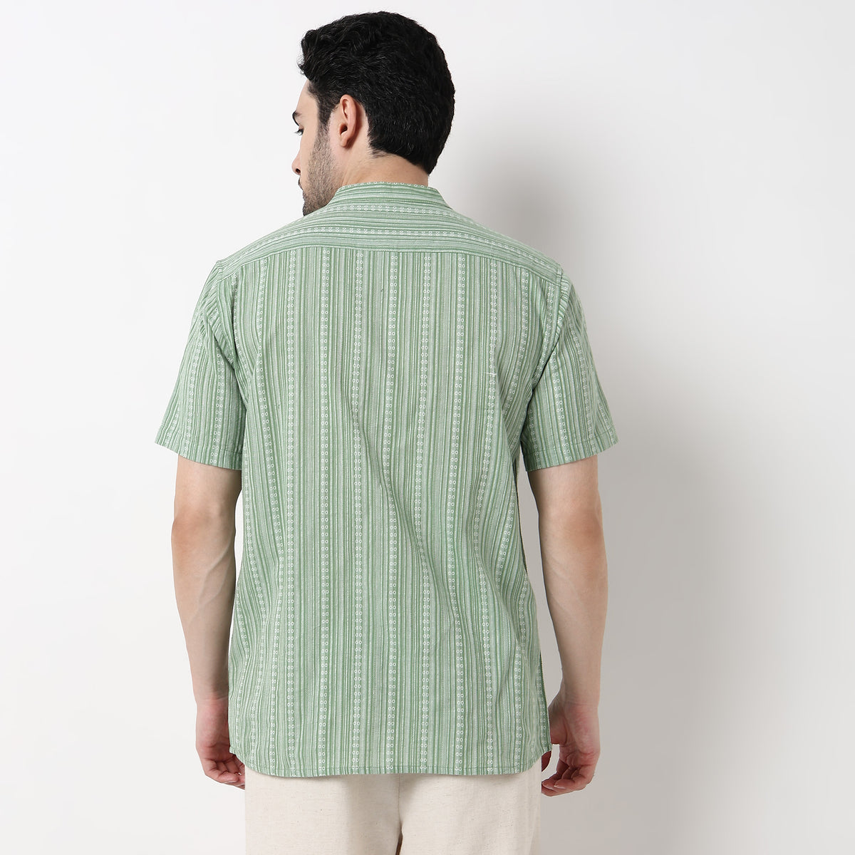 Dobby Striped Shirt