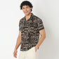Camp Collar Short Length Printed Relaxed Fit Shirt