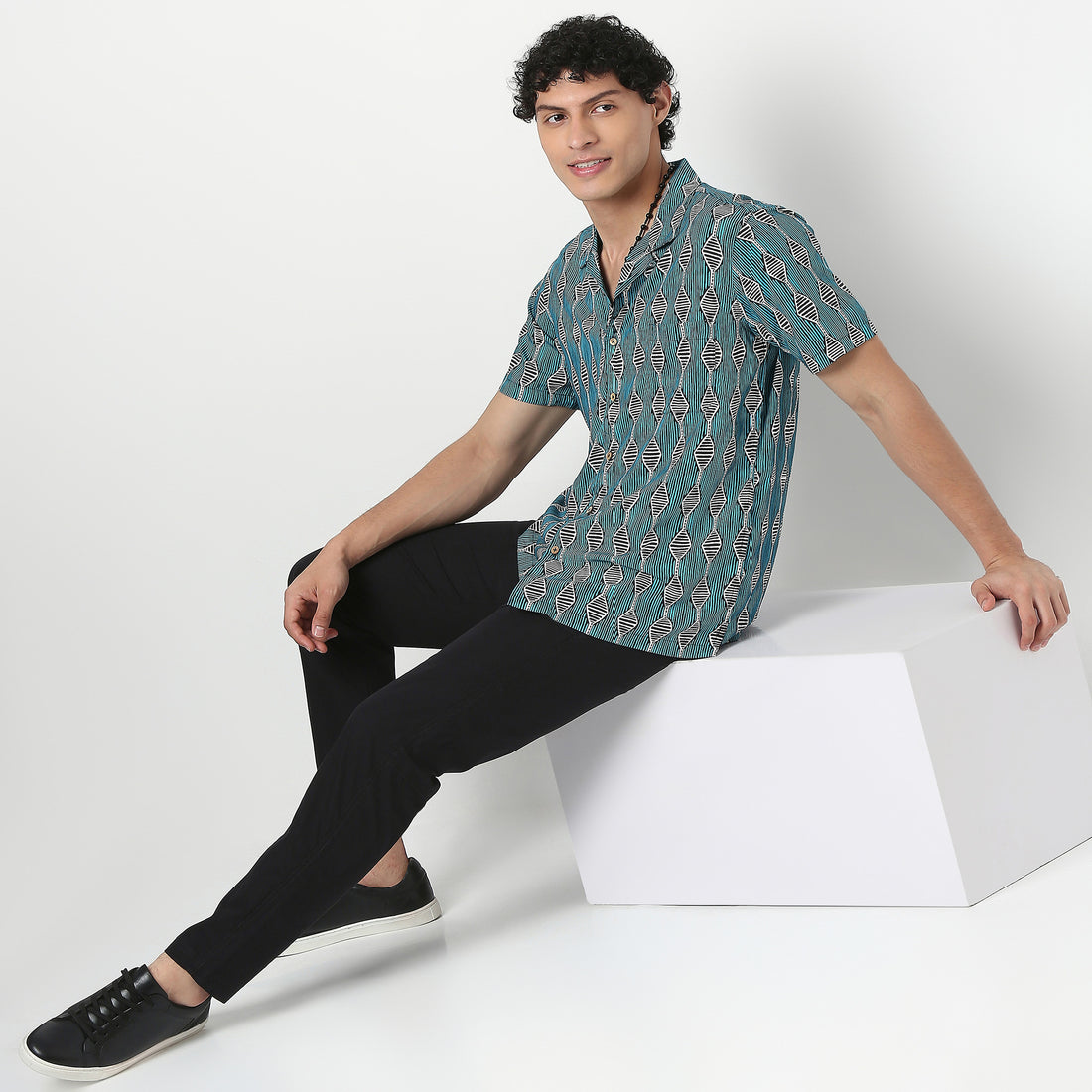 Cuban Printed Artistry Shirt