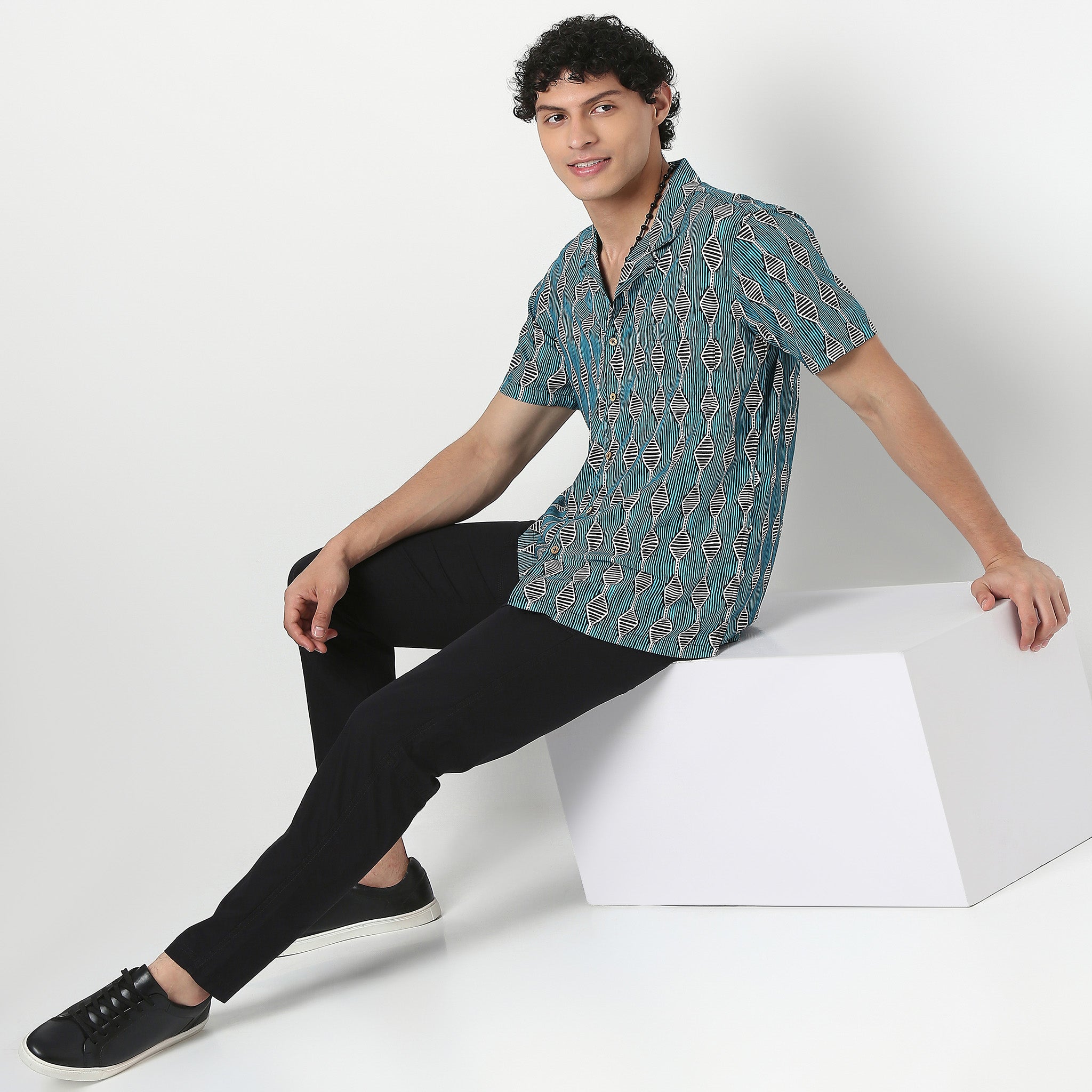 Cuban Printed Artistry Shirt