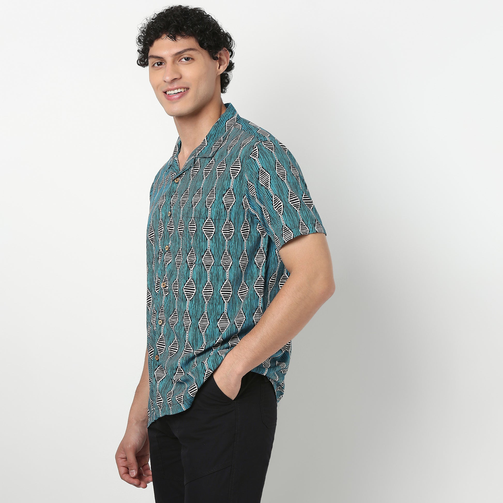 Cuban Printed Artistry Shirt