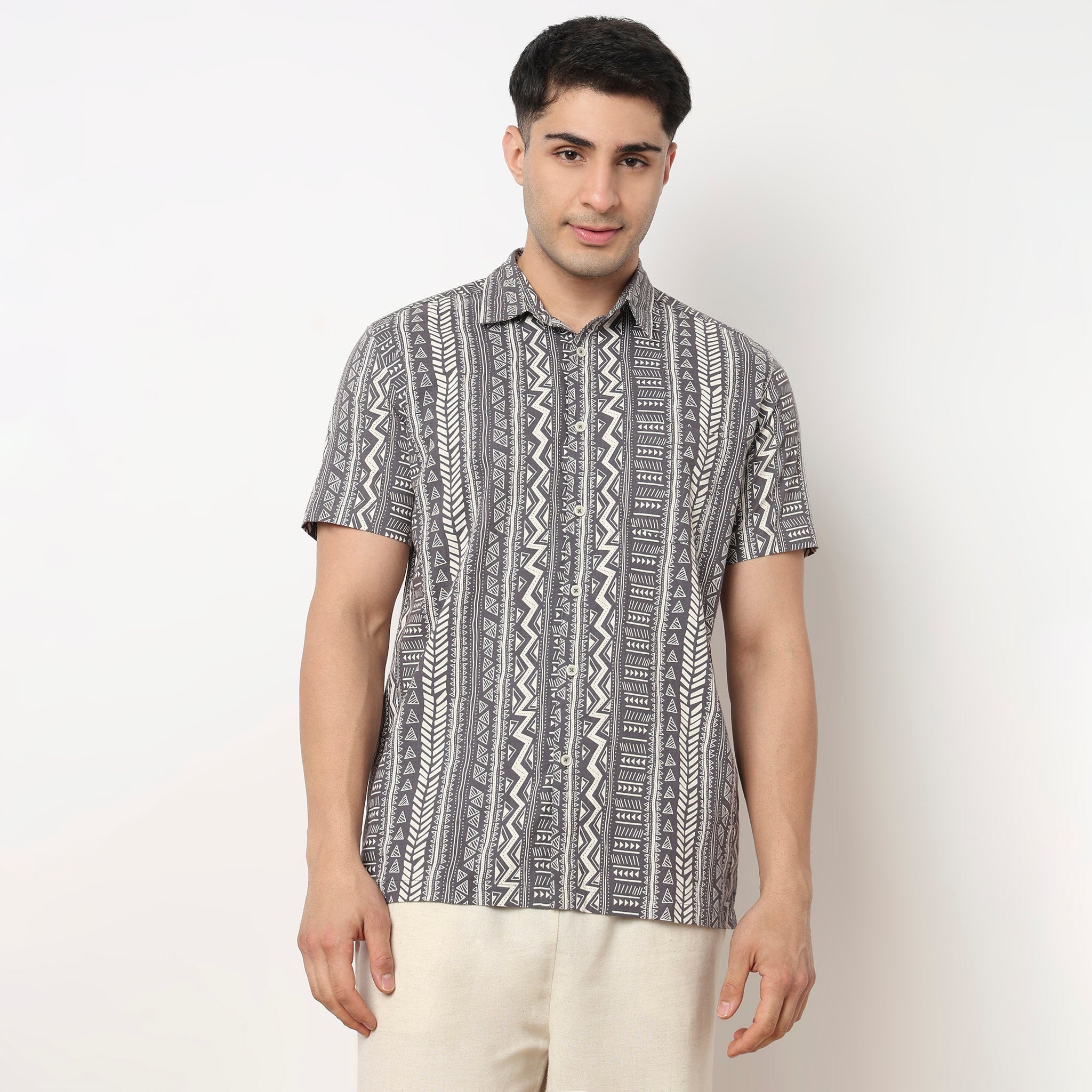 Cotton Printed Shirt