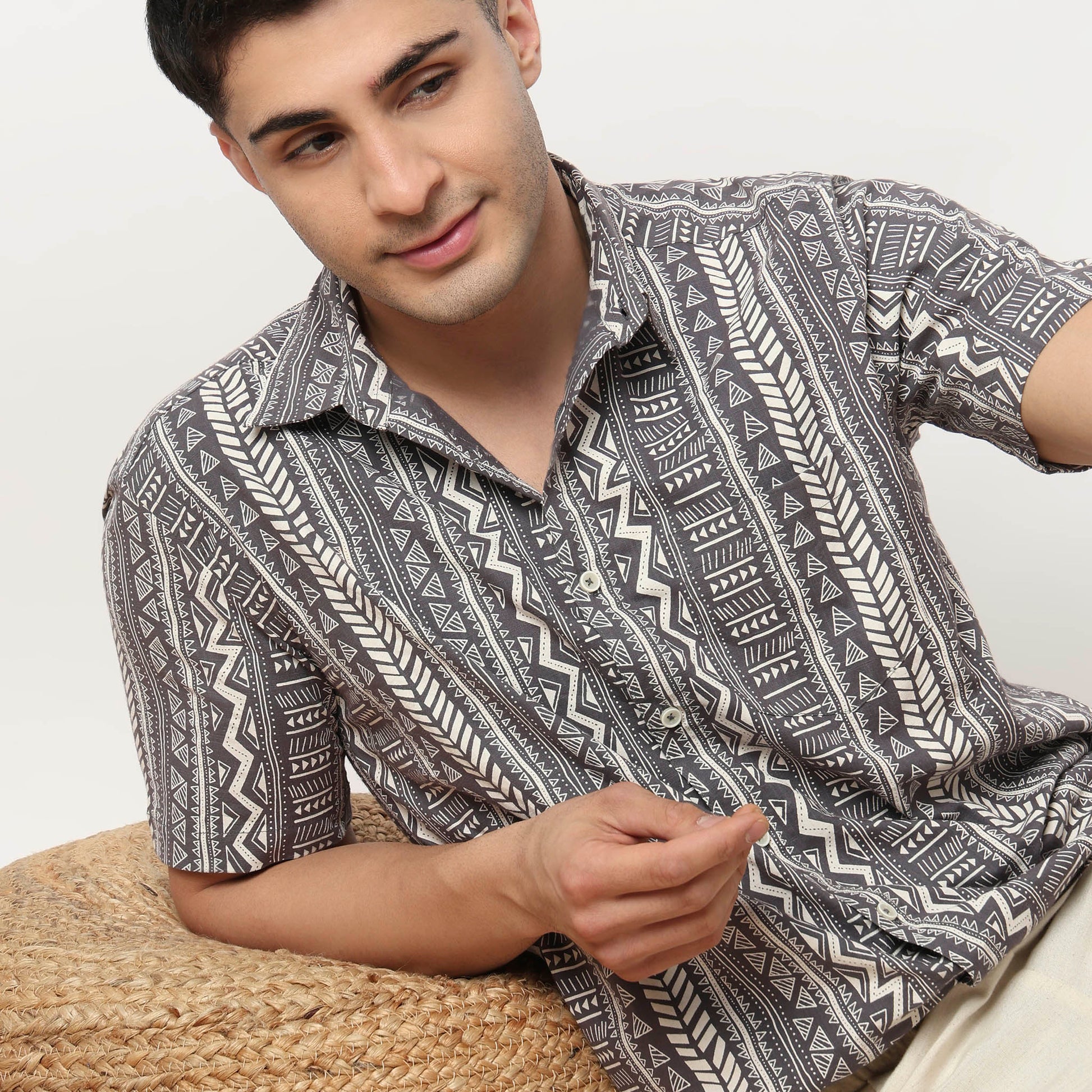 Cotton Printed Shirt