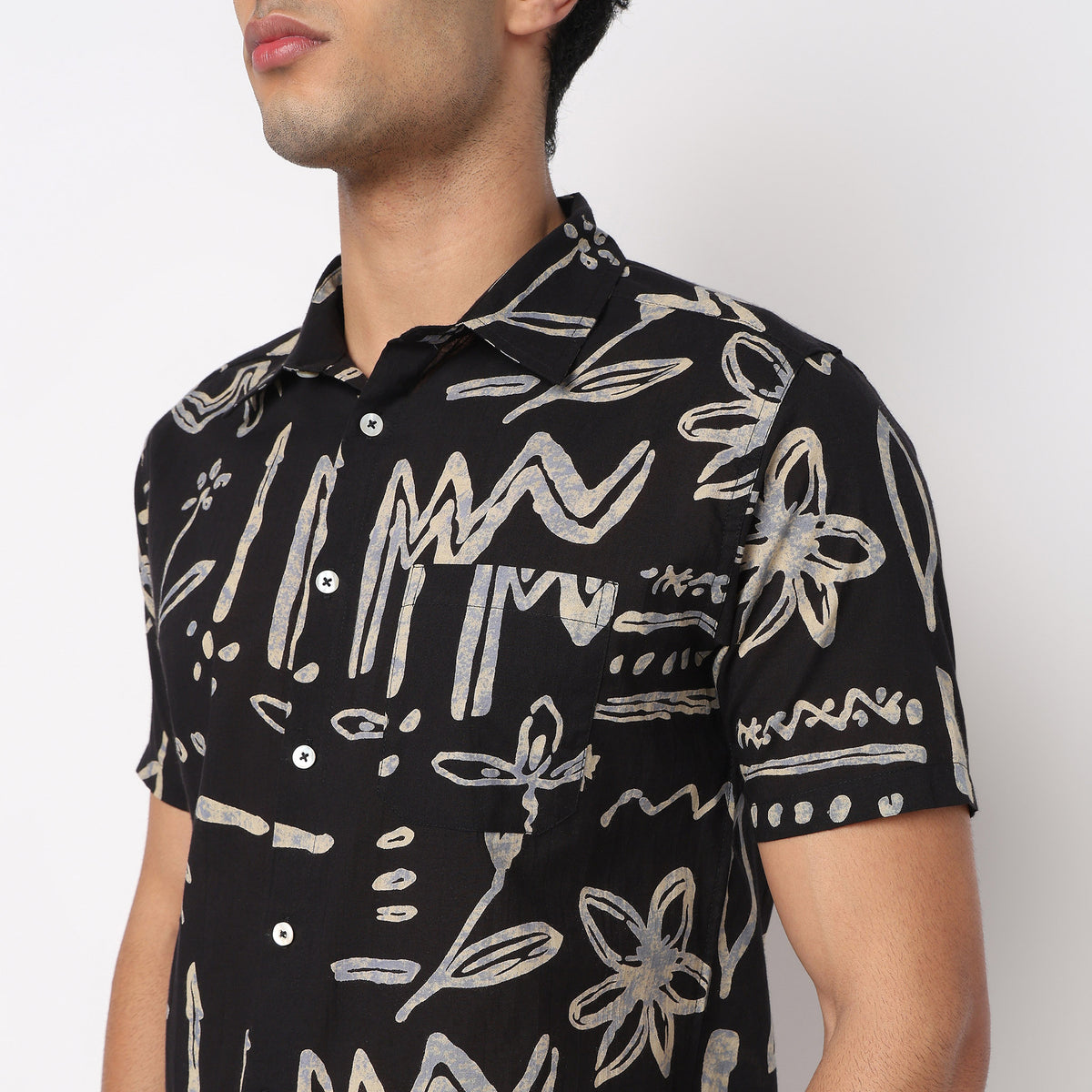 Cotton Printed Shirt