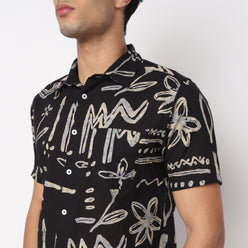 Cotton Printed Shirt