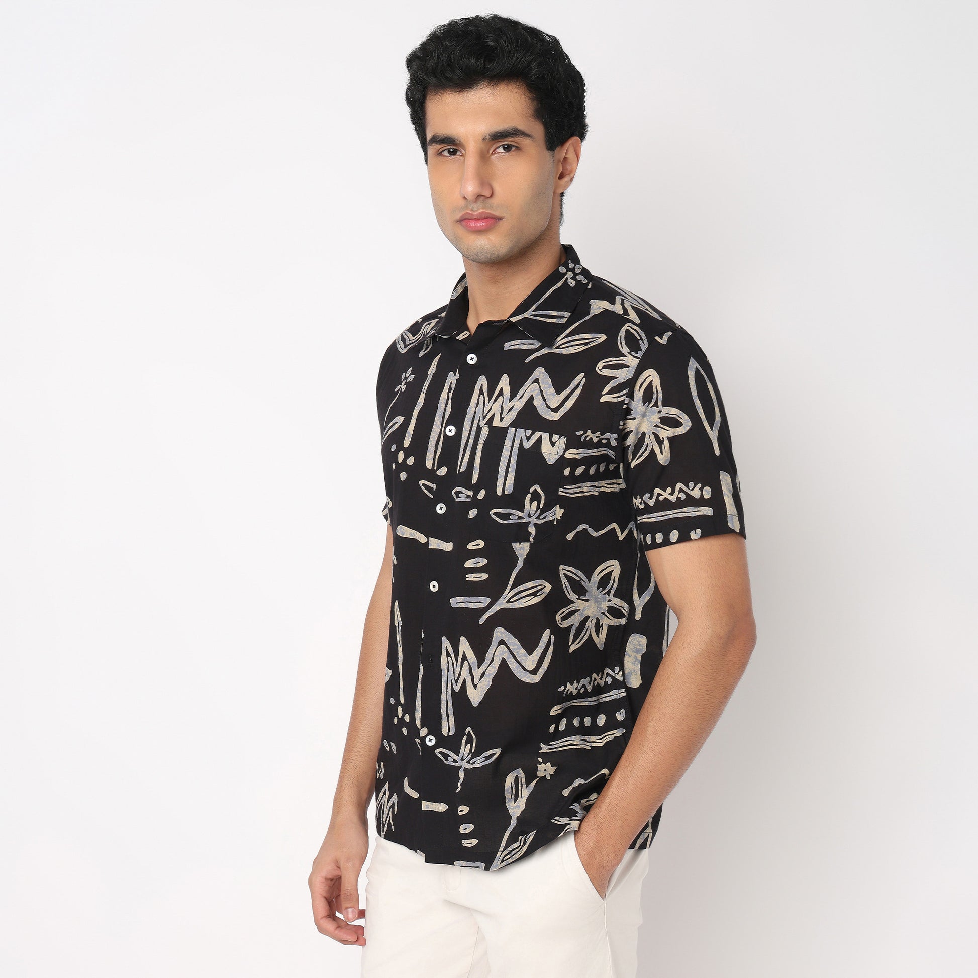 Cotton Printed Shirt