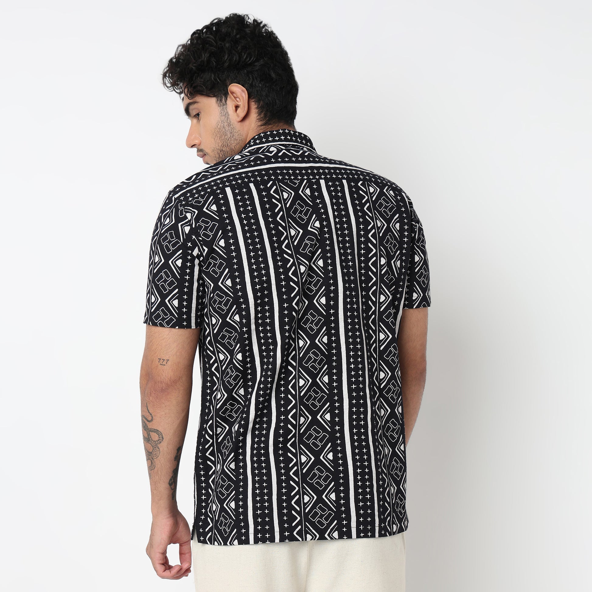 Cotton Printed Shirt