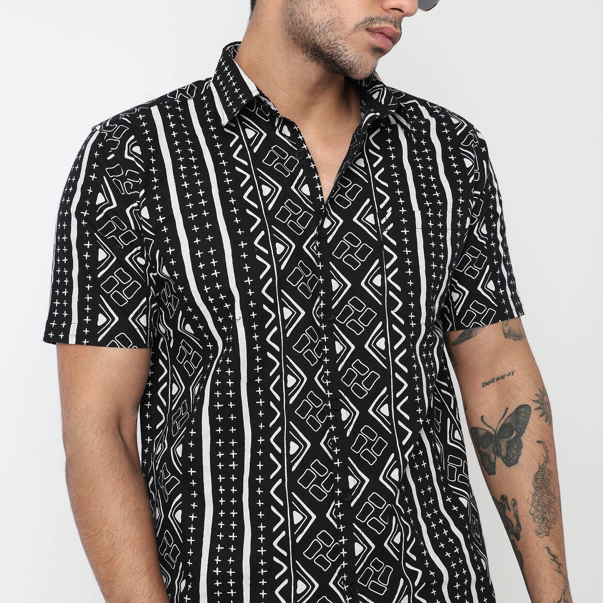 Cotton Printed Shirt