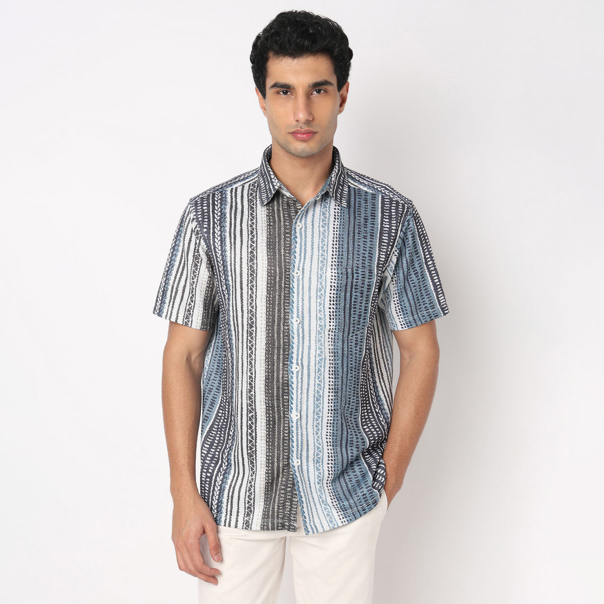 Printed Relaxed Fit Shirt