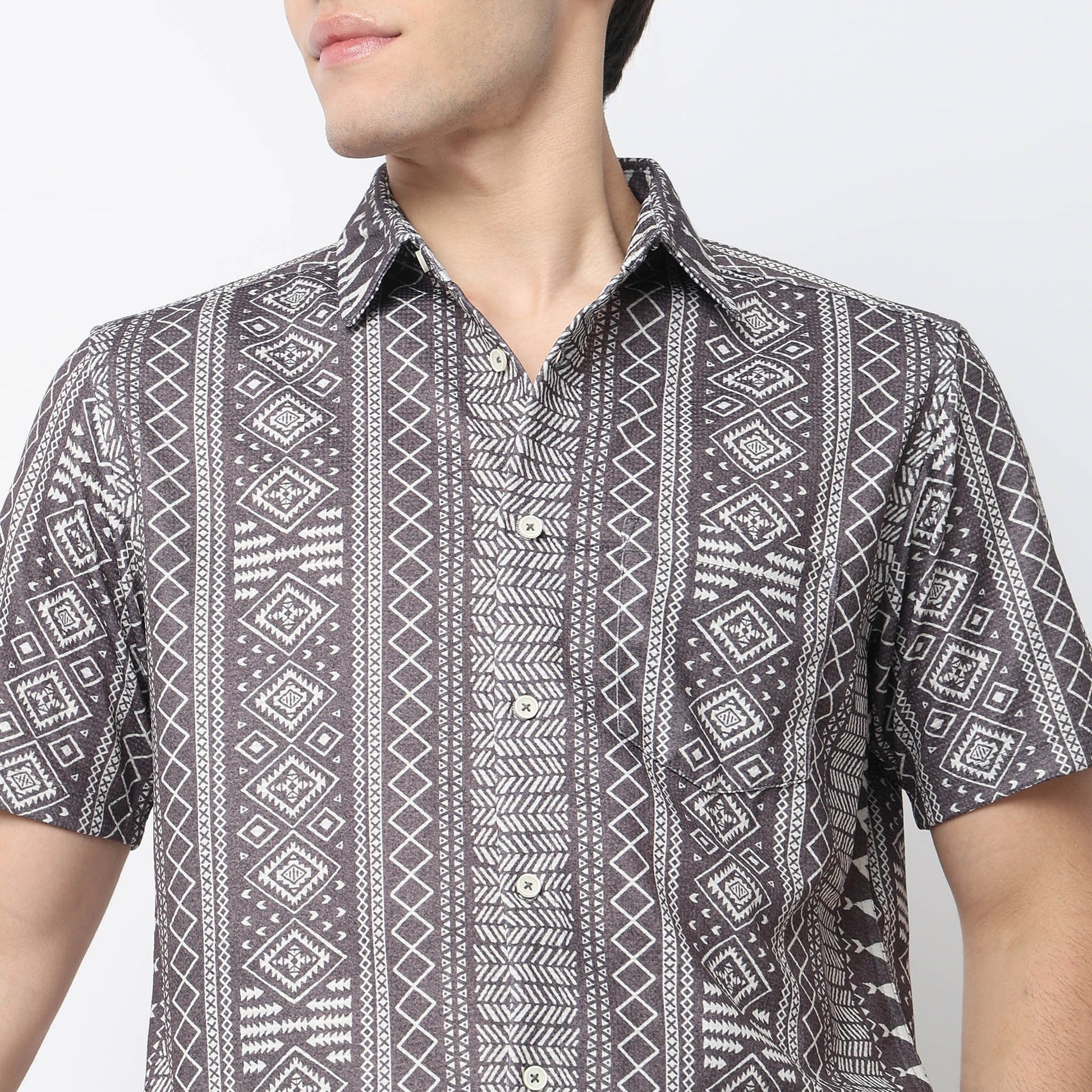 Relaxed Fit Printed Shirt