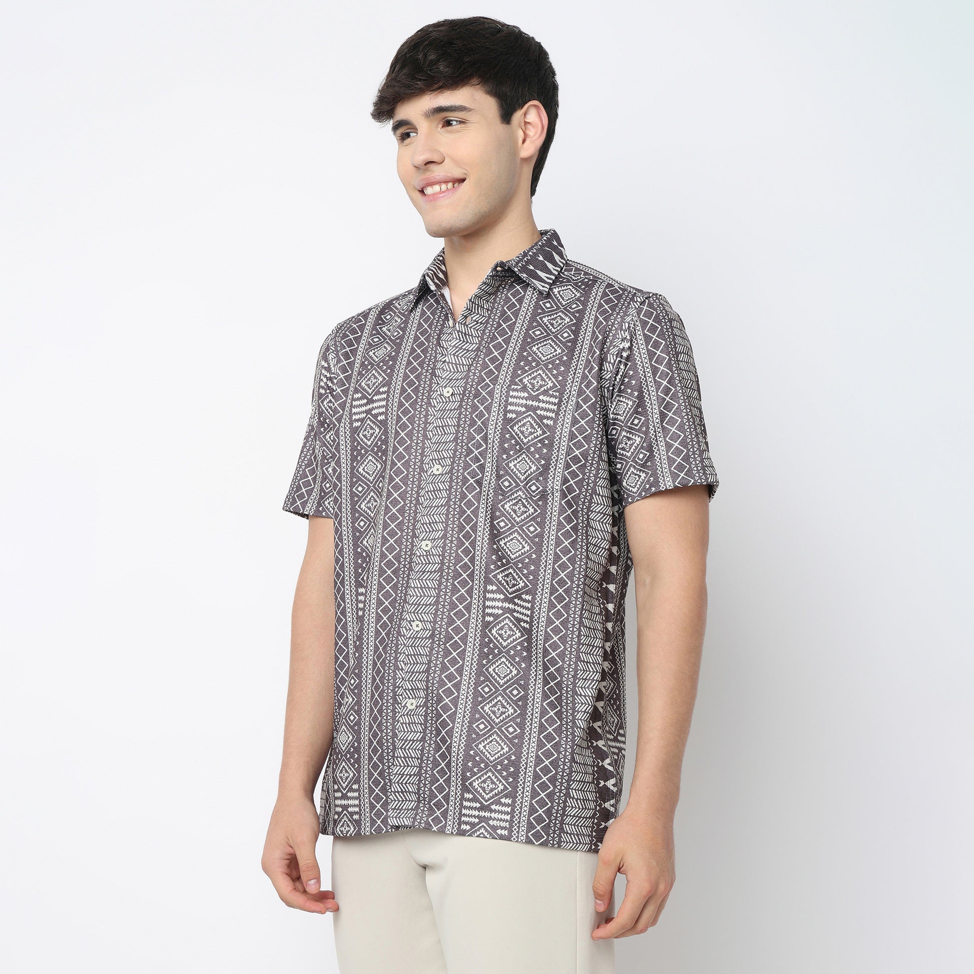 Relaxed Fit Printed Shirt