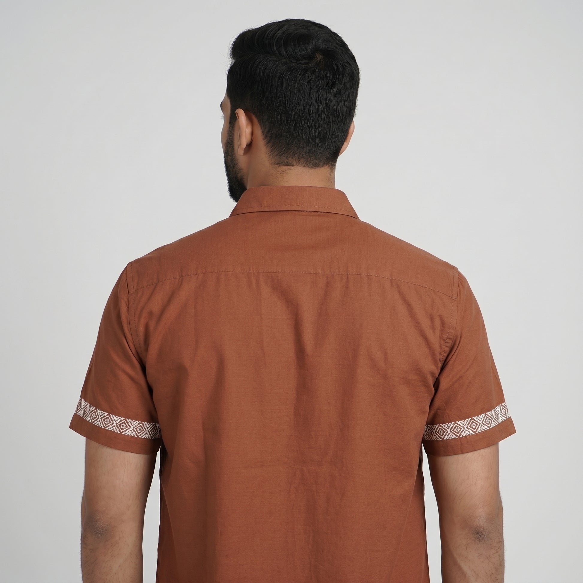 Cotton Embroidered Cuban Shirt