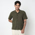 Point Down Embroidered Shirt