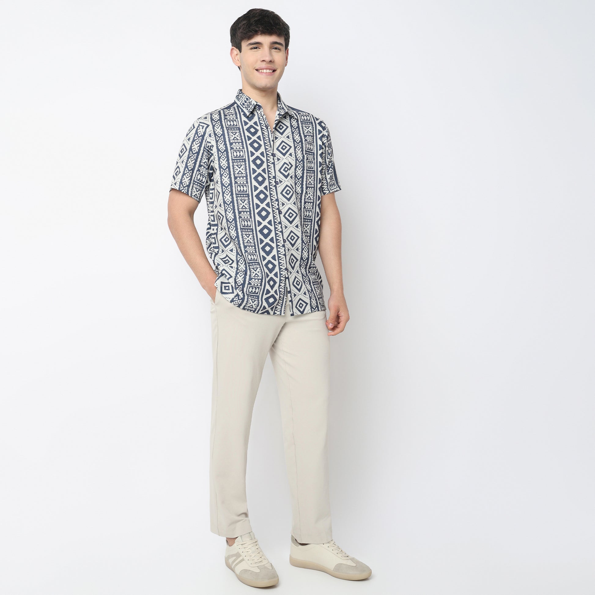 Relaxed Fit Printed Shirt