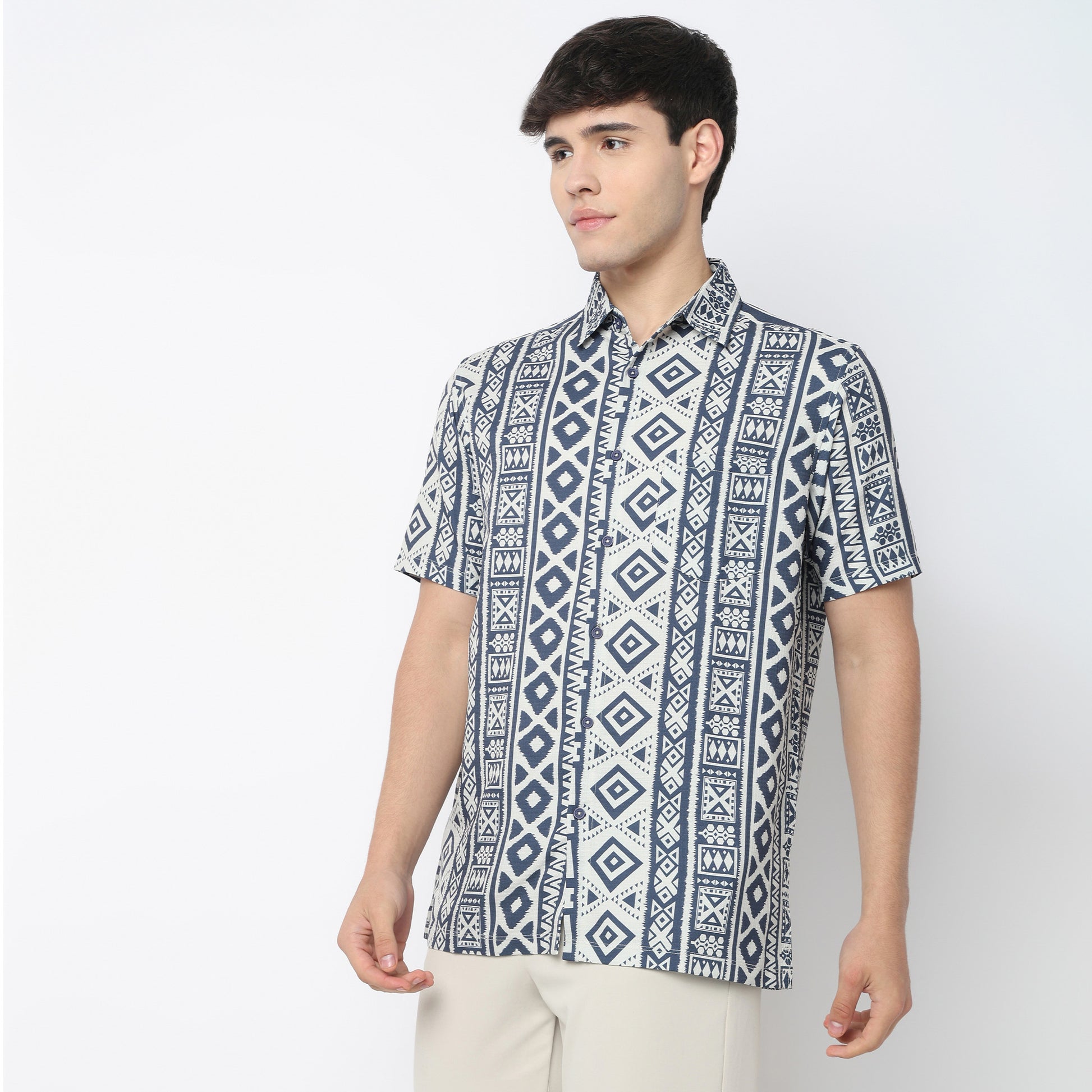 Relaxed Fit Printed Shirt