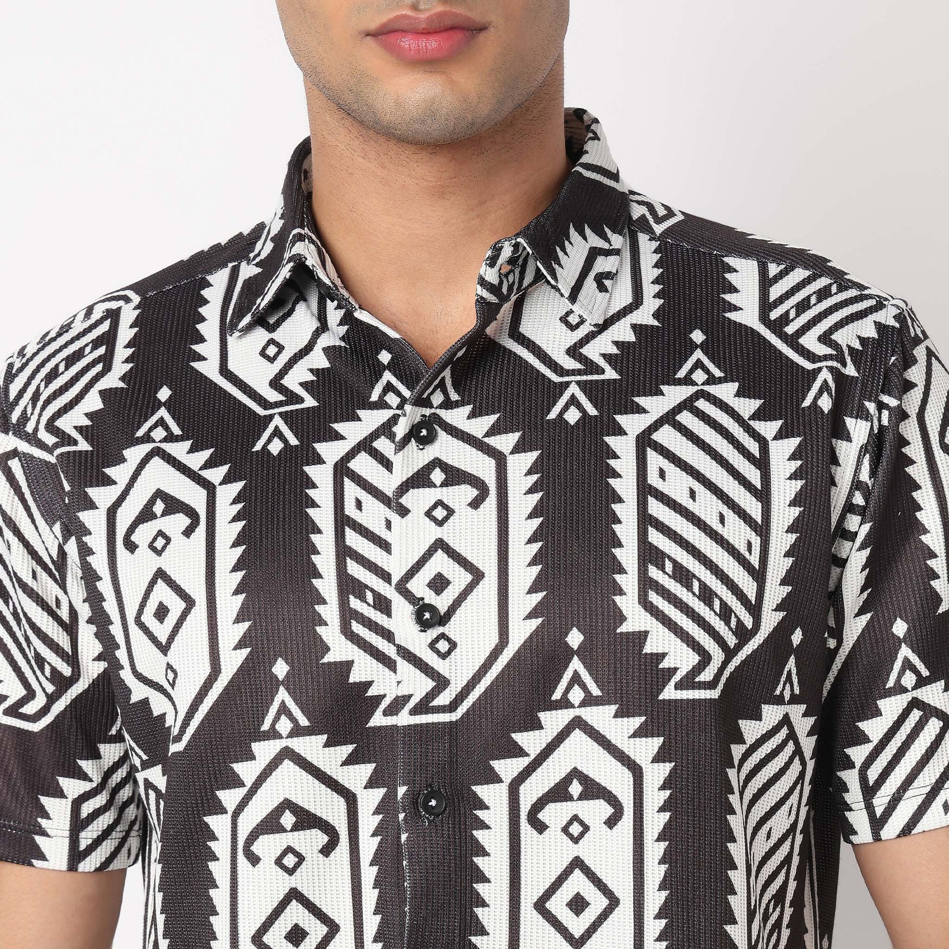 Printed Relaxed Fit Shirt