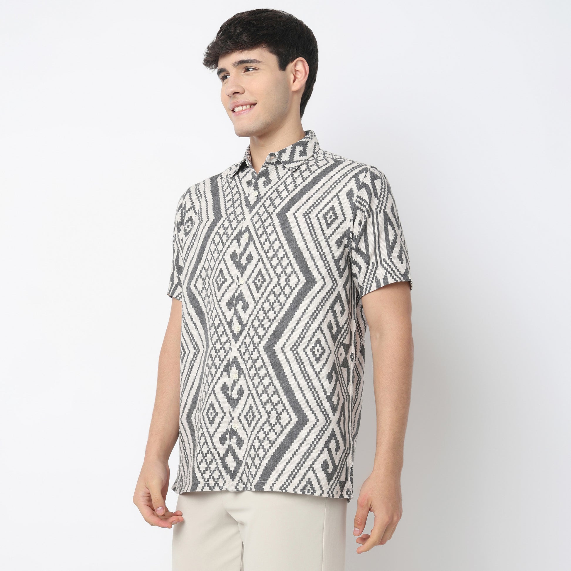 Relaxed Fit Printed Shirt