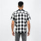 Checkered Point Down Yarn Dyed Shirt