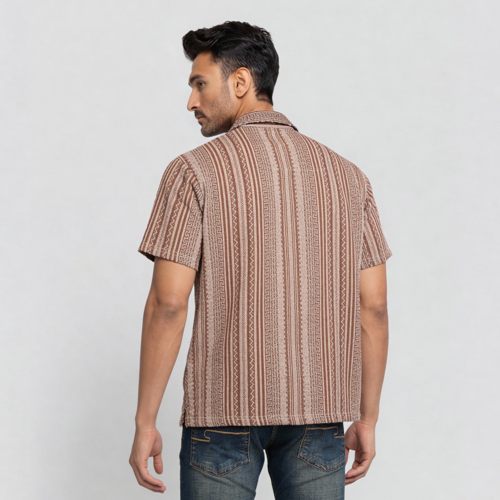 Cotton Printed Yarn Dyed Shirt