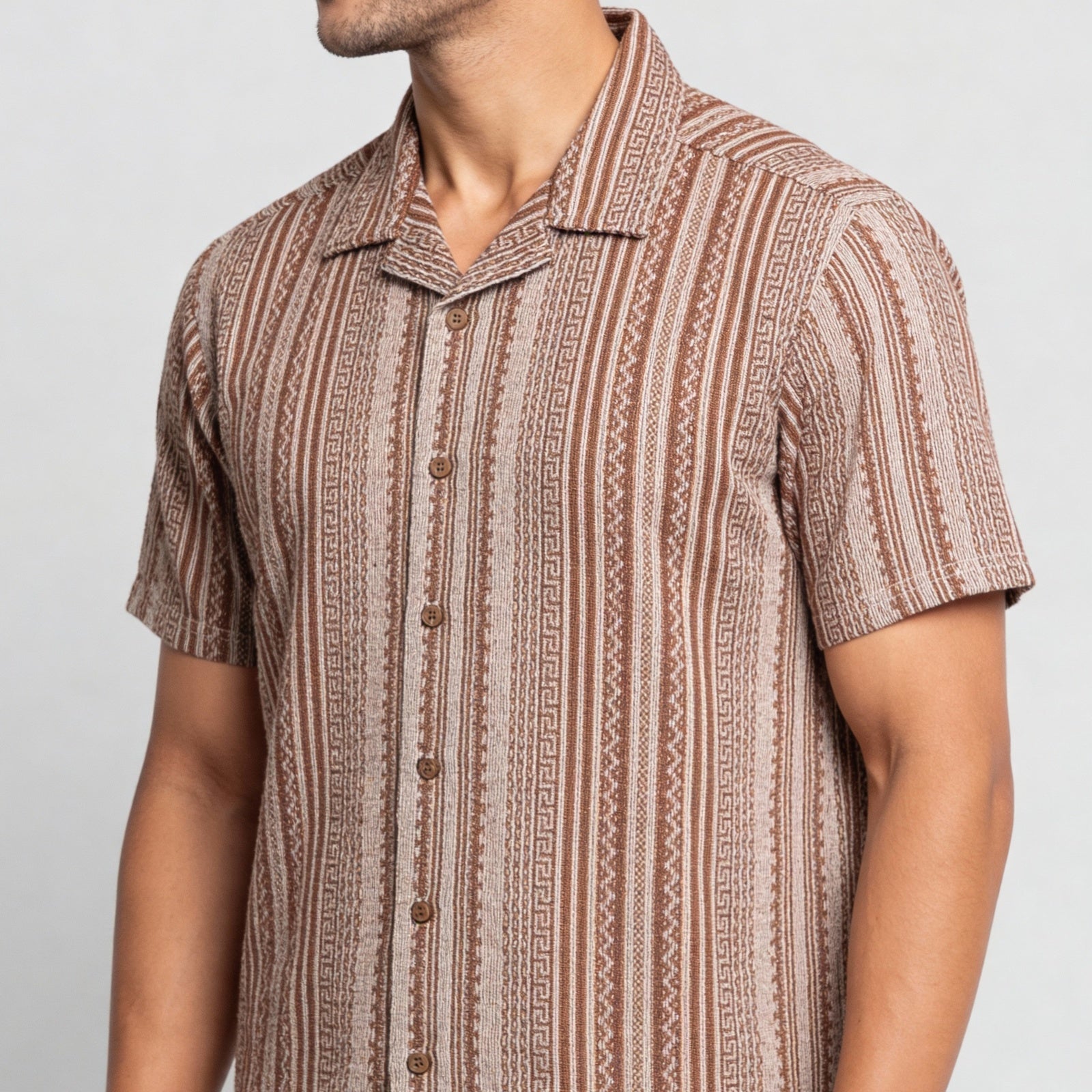 Cotton Printed Yarn Dyed Shirt