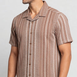 Cotton Printed Yarn Dyed Shirt