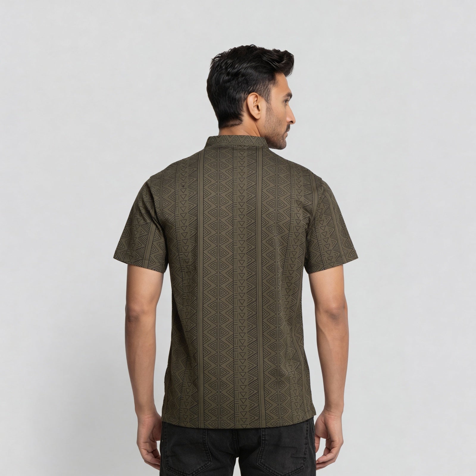 Cotton Printed Half Sleeve Kurta