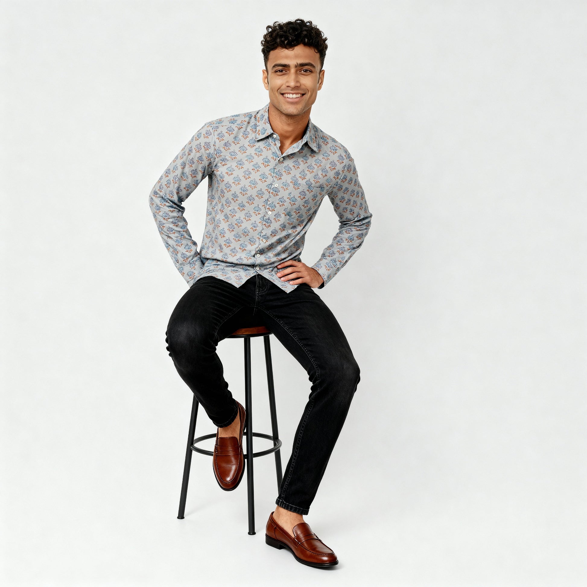 Cotton Printed Shirt