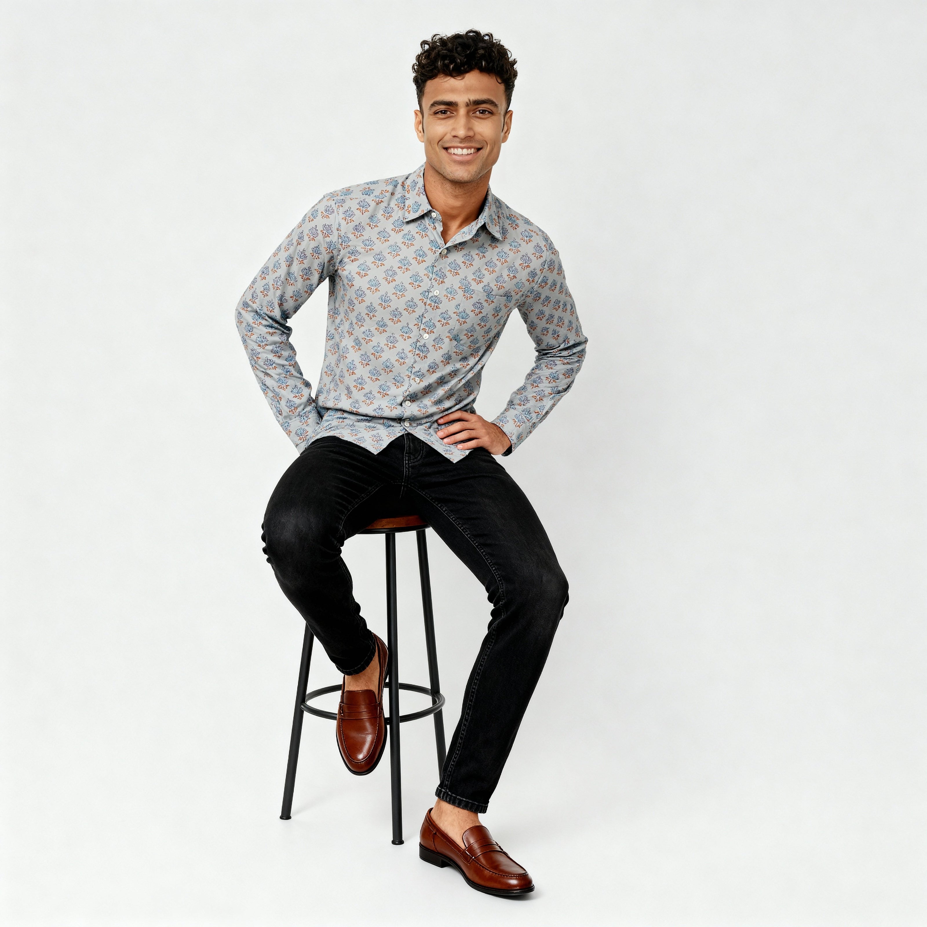 Cotton Printed Shirt