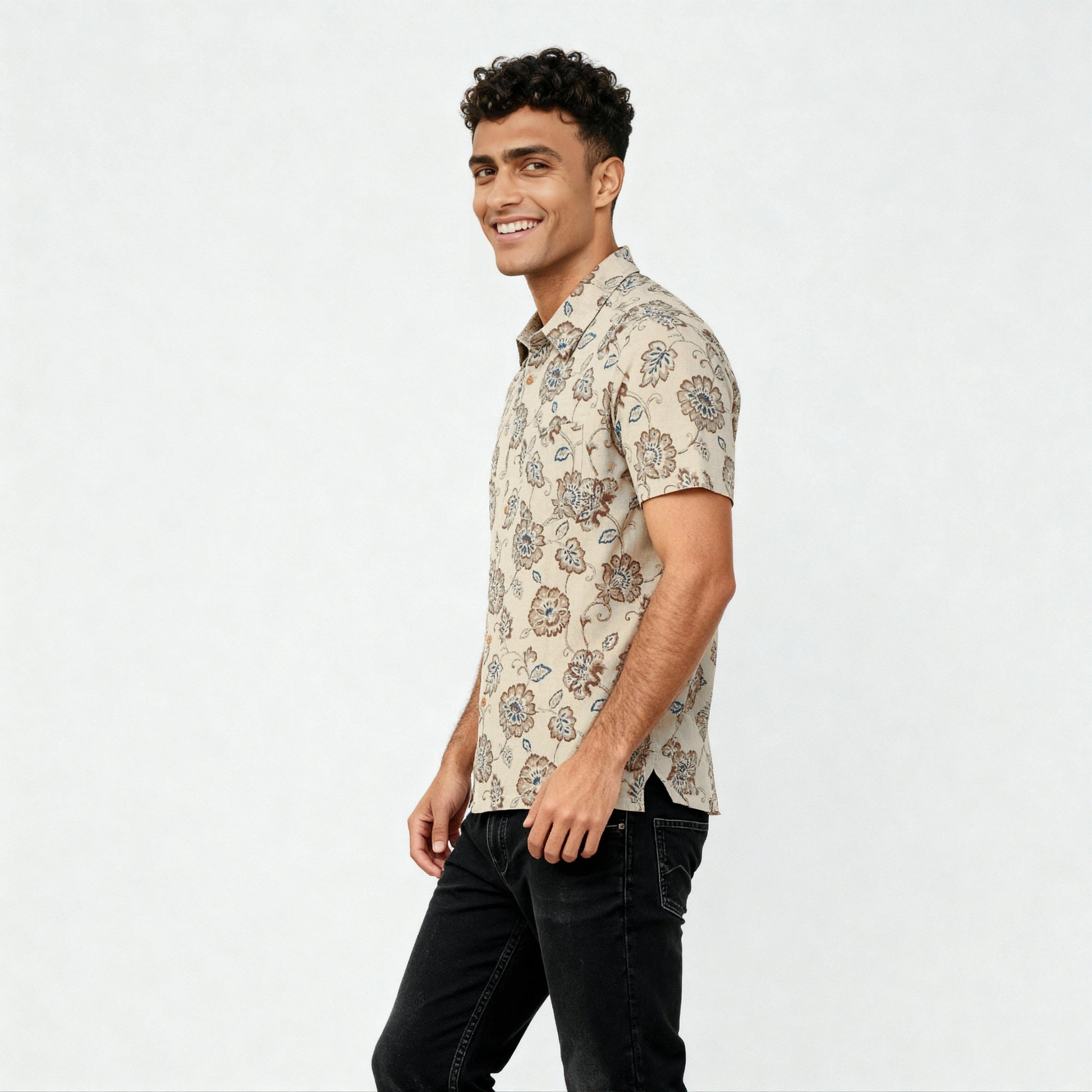 Printed Half Sleeve Shirt