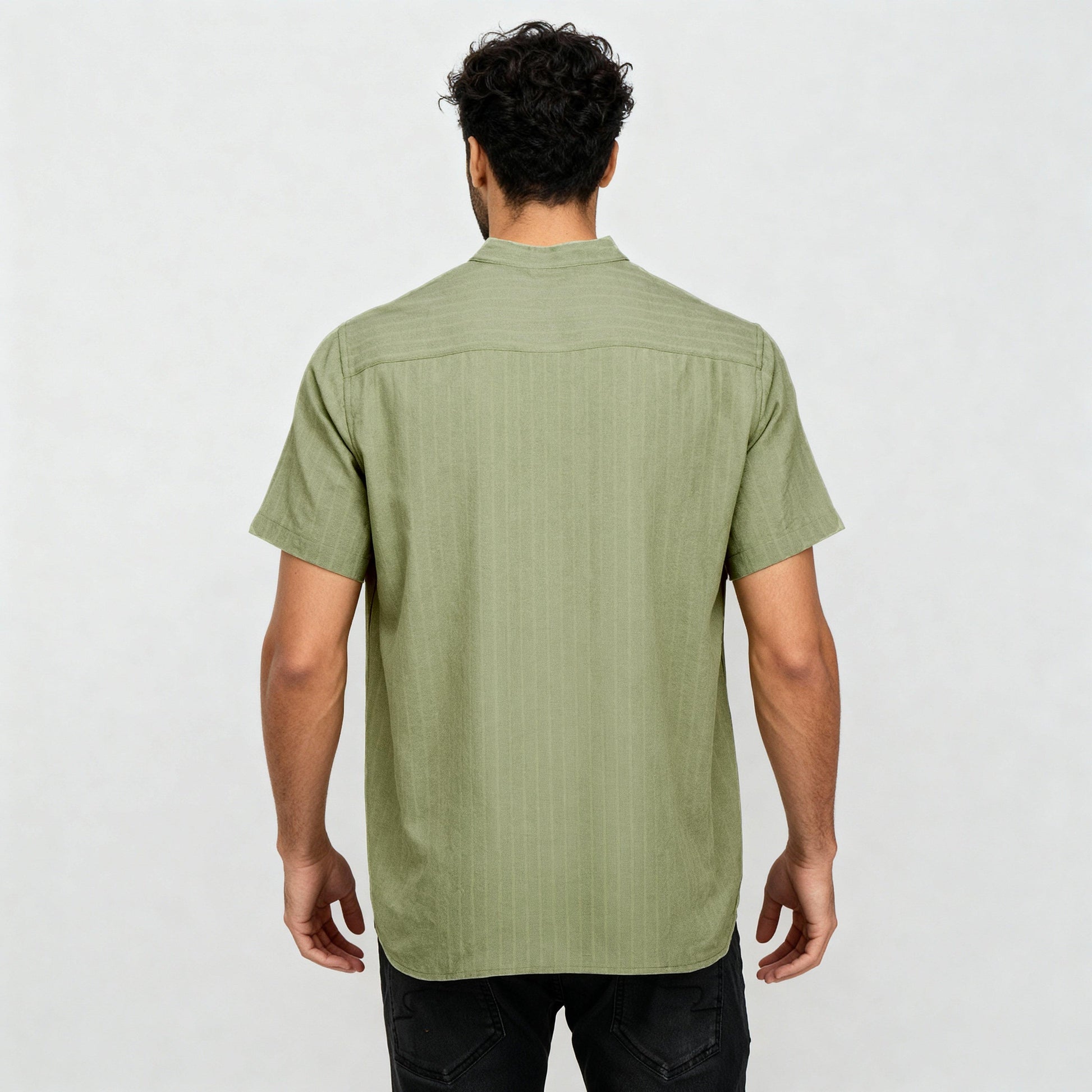 Solid Straight Shirt