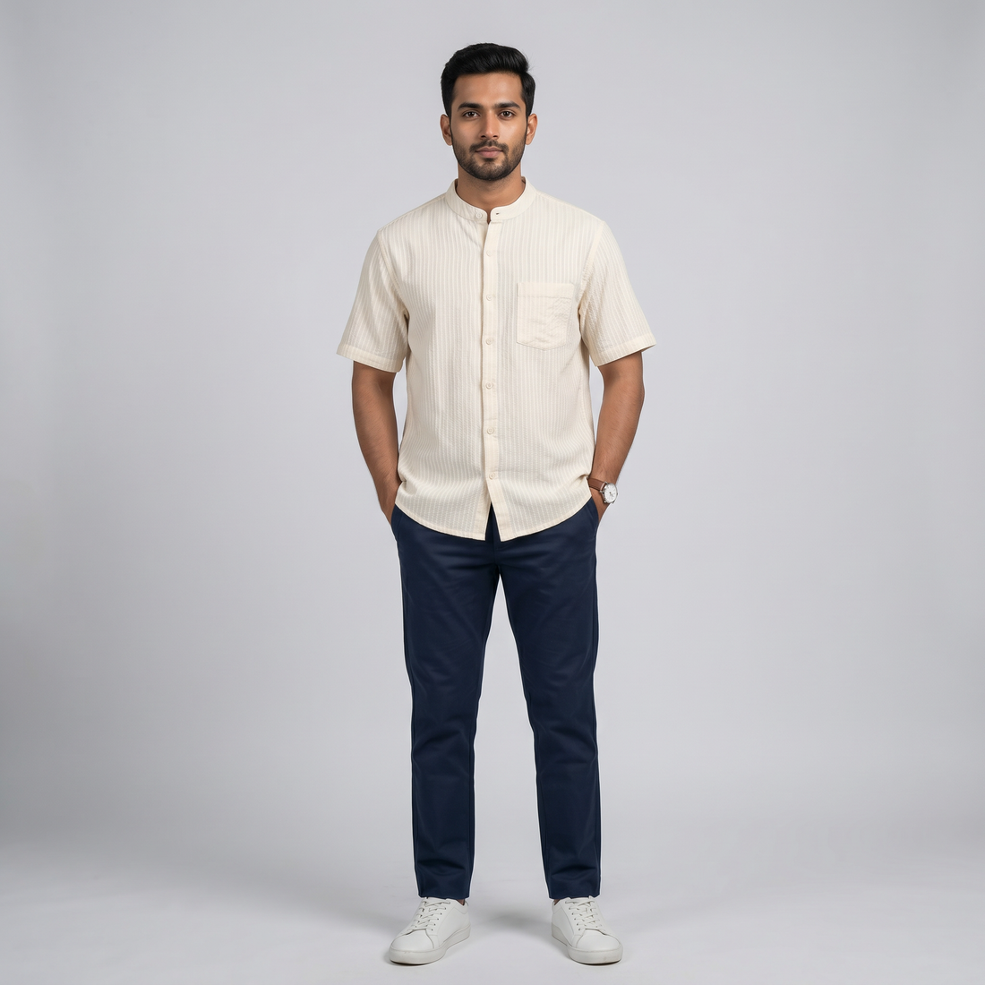 Cotton Solid Shirt