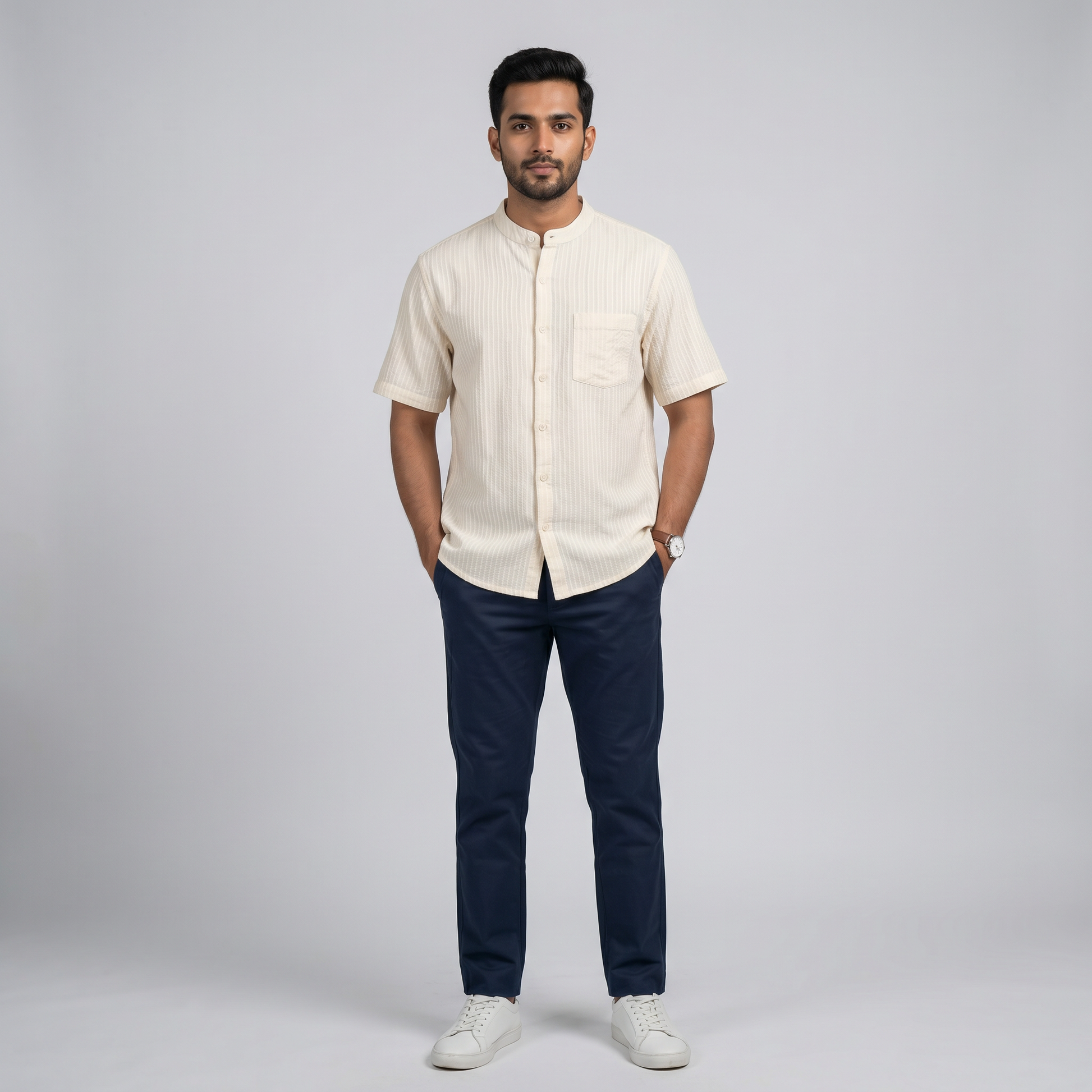 Cotton Solid Shirt