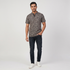 Cotton Printed Straight Shirt