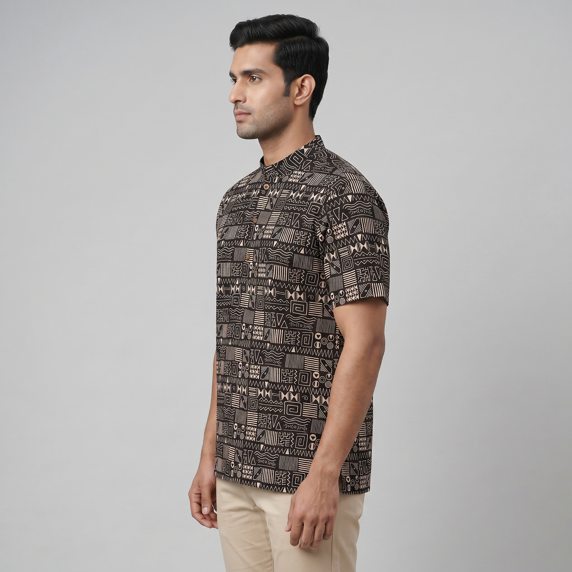 Cotton Printed Short Kurta