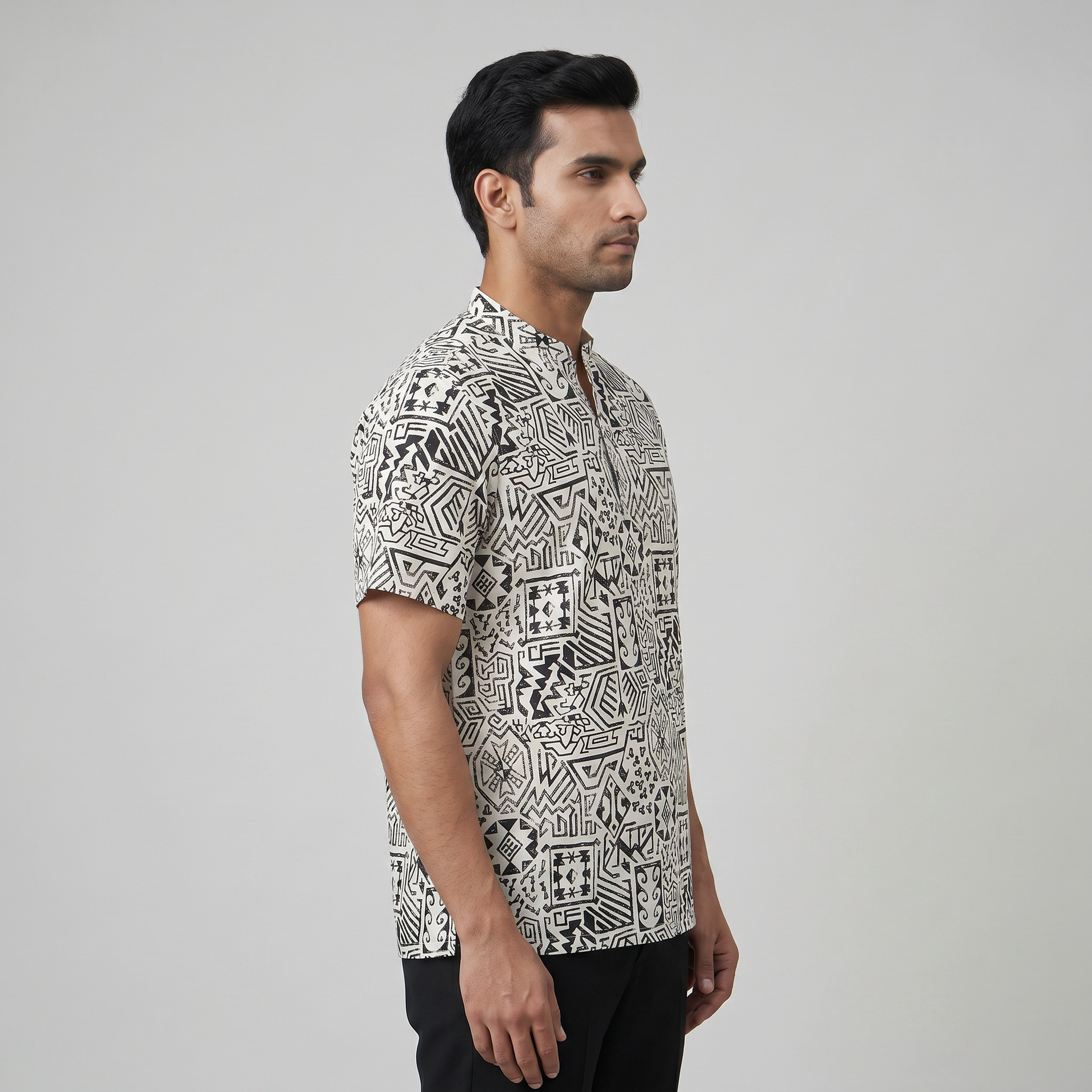 Cotton Printed Short Kurta