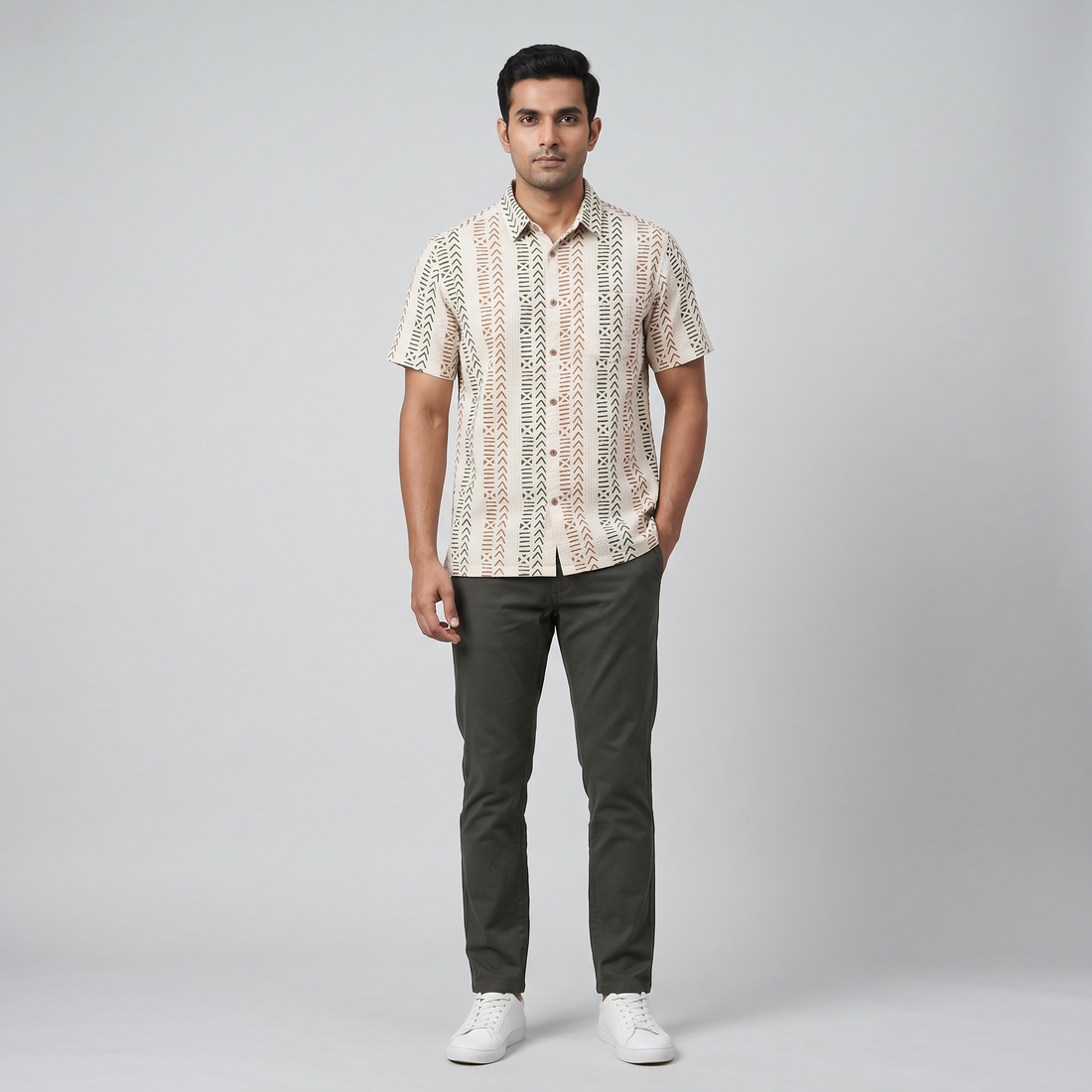 Cotton Printed Shirt