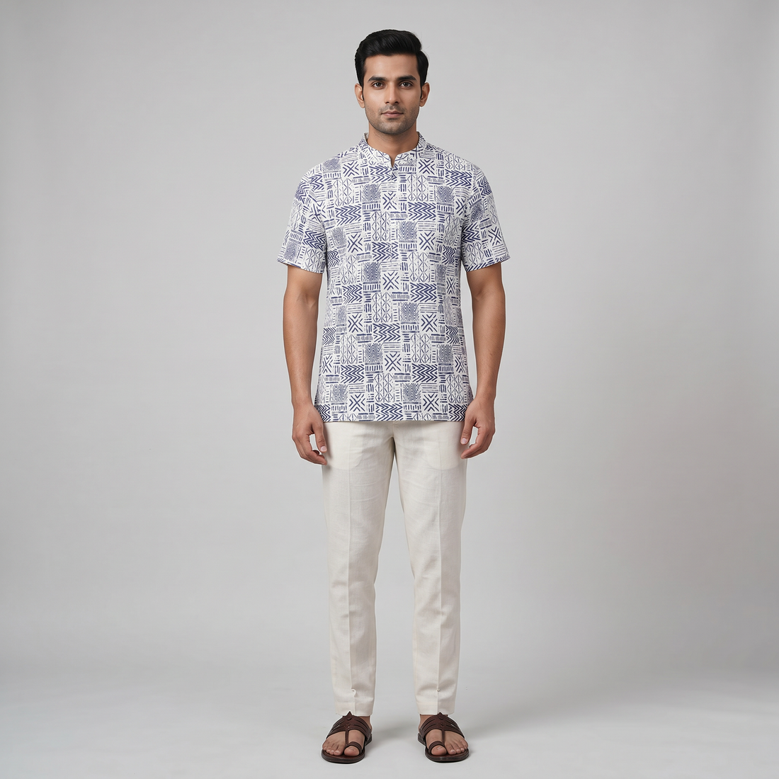 Cotton Printed Short Kurta